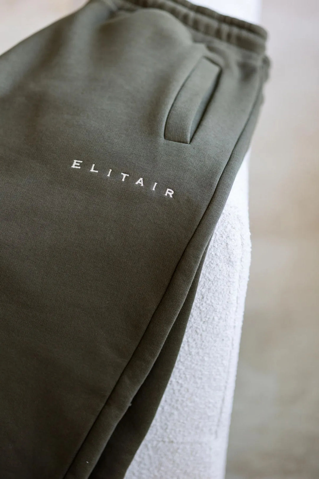 Signature Drop Jogger –  Yeşil