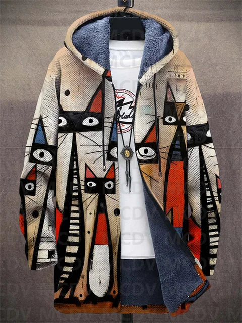 Lowanna™ | Elegant Cardigan Inspired by Art